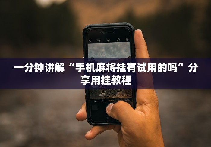 3分钟学会“闽游十三水有挂吗	”(果然有透视挂)