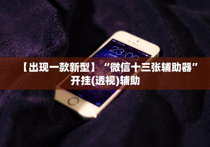 【出现一款新型】“微信十三张辅助器	”开挂(透视)辅助