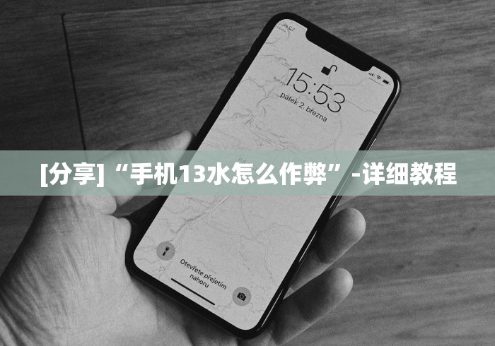 [分享]“手机13水怎么作弊”-详细教程