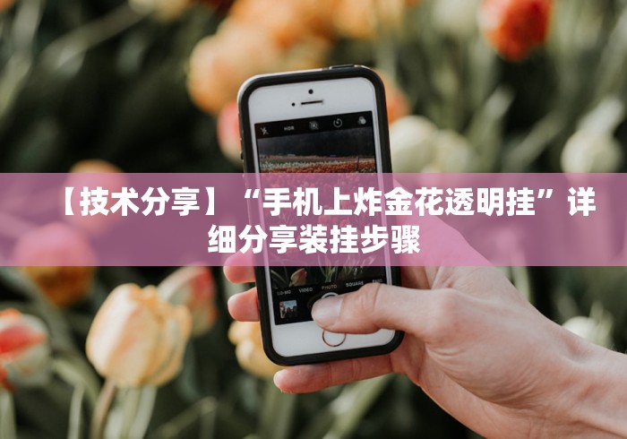 【技术分享】“手机上炸金花透明挂”详细分享装挂步骤