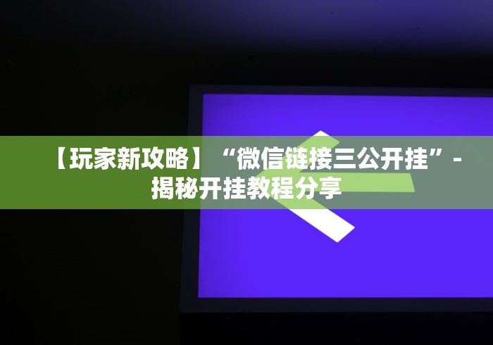 【玩家新攻略】“微信链接三公开挂”-揭秘开挂教程分享