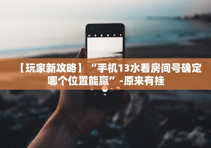 【玩家新攻略】“手机13水看房间号确定哪个位置能赢”-原来有挂