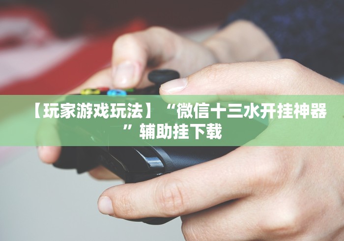 【玩家游戏玩法】“微信十三水开挂神器”辅助挂下载