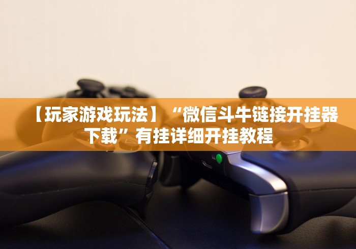 【玩家游戏玩法】“微信斗牛链接开挂器下载	”有挂详细开挂教程
