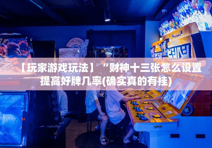 分析实测“十三水开挂辅助器!详细分享装挂步骤 分析实测“十三水开挂辅助器!详细分享装挂步骤