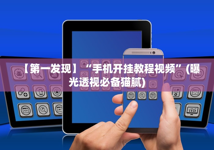 【第一发现】“手机开挂教程视频”(曝光透视必备猫腻)