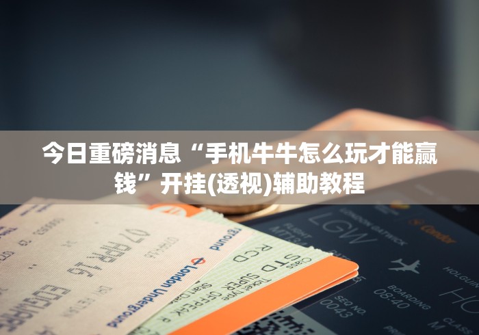 一分钟讲解“微乐广东麻将有挂吗	”详细辅助软件教程