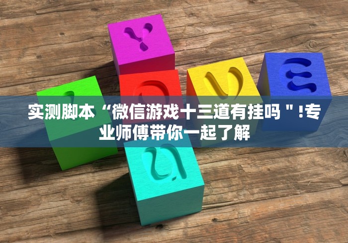 科普实测“随身十三道怎么开挂”(详细透视教程)-知乎