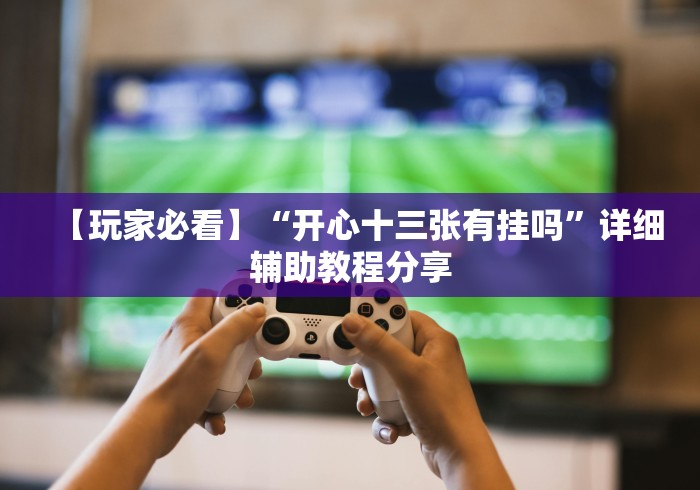 【玩家必看】“开心十三张有挂吗”详细辅助教程分享