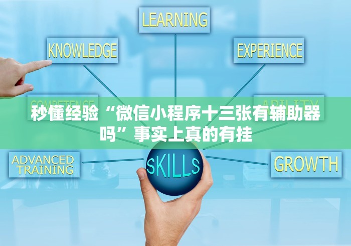 秒懂经验“微信小程序十三张有辅助器吗”事实上真的有挂