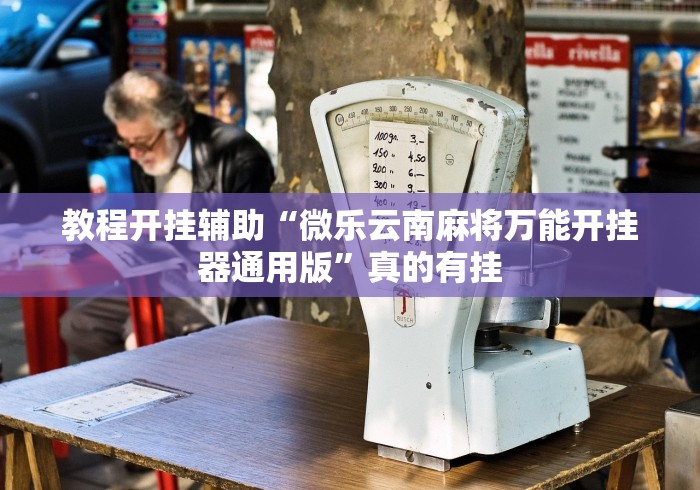 教程开挂辅助“微乐云南麻将万能开挂器通用版”真的有挂