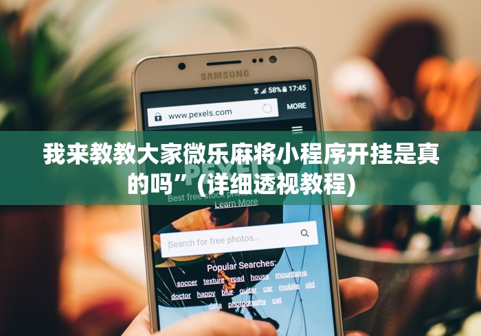 今日必看教程“麻将挂先试用再付款《包教包会教程》”揭秘透视辅助万能挂