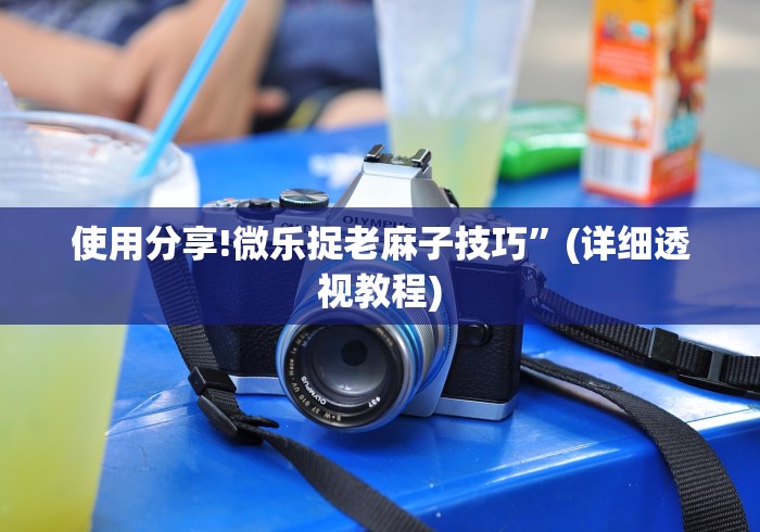 使用分享!微乐捉老麻子技巧	”(详细透视教程)
