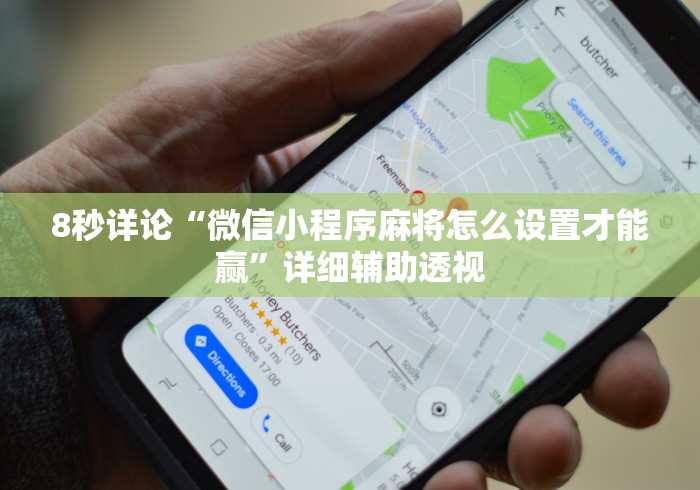 8秒详论“微信小程序麻将怎么设置才能赢”详细辅助透视