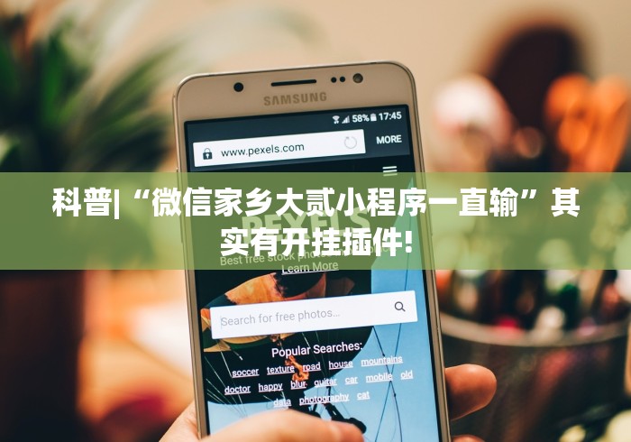 科普|“微信家乡大贰小程序一直输	”其实有开挂插件!