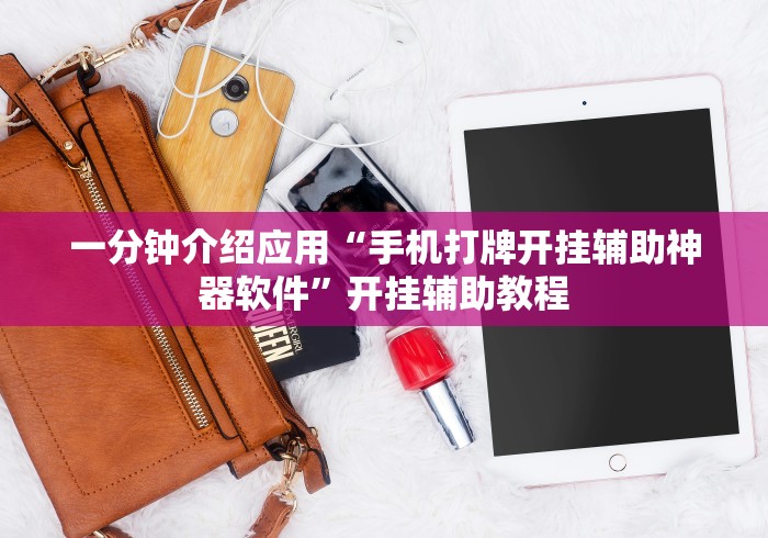 一分钟介绍应用“手机打牌开挂辅助神器软件”开挂辅助教程
