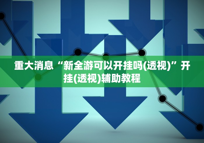 【第一资讯】“十三道必胜摆法图解”(果然有透视挂)