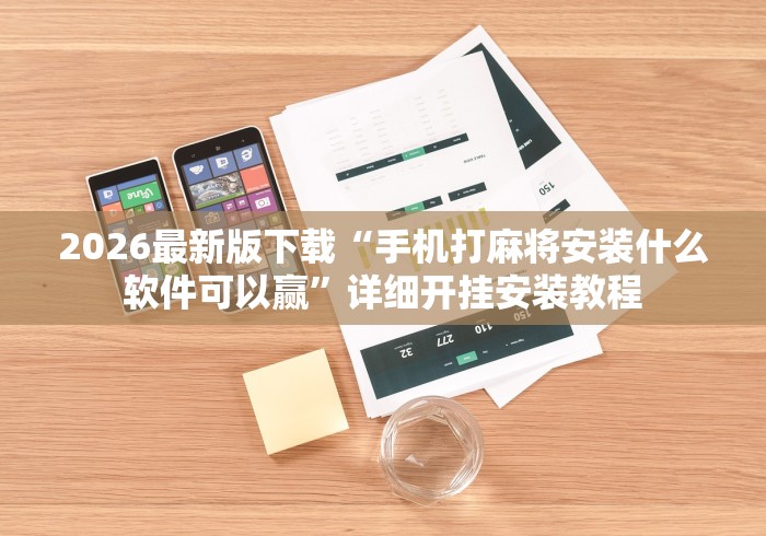 2026最新版下载“手机打麻将安装什么软件可以赢”详细开挂安装教程