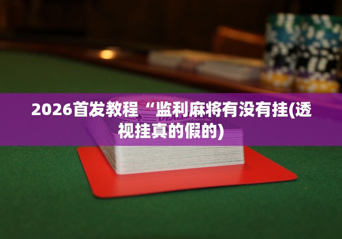 18秒详论!微信打牌透视”(原来确实是有挂)