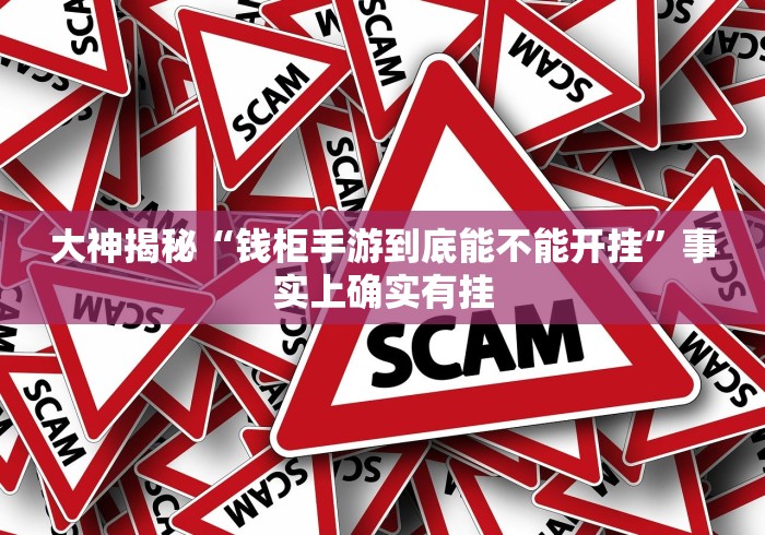 大神揭秘“钱柜手游到底能不能开挂”事实上确实有挂