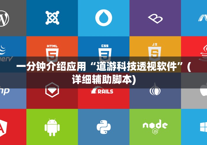 一分钟介绍应用“道游科技透视软件	”(详细辅助脚本)