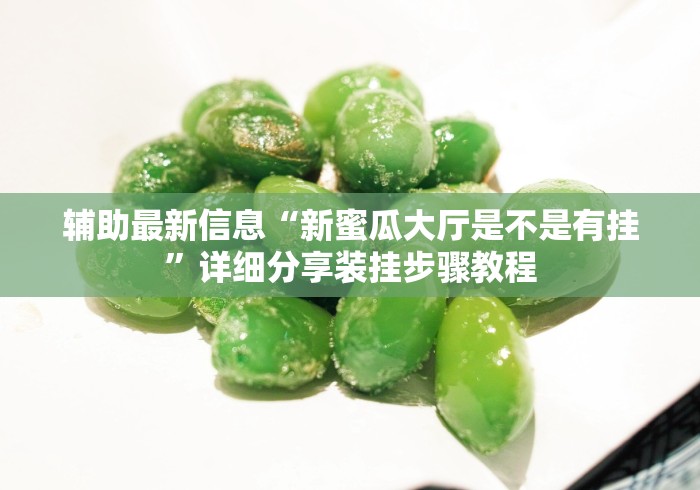 辅助最新信息“新蜜瓜大厅是不是有挂”详细分享装挂步骤教程