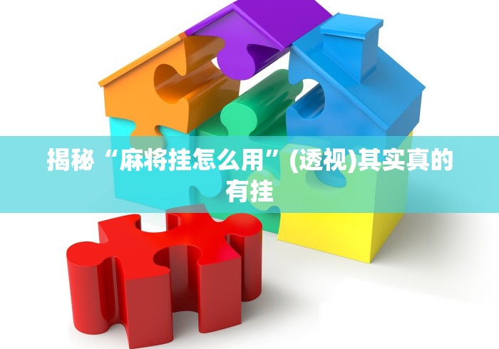 揭秘“麻将挂怎么用	”(透视)其实真的有挂