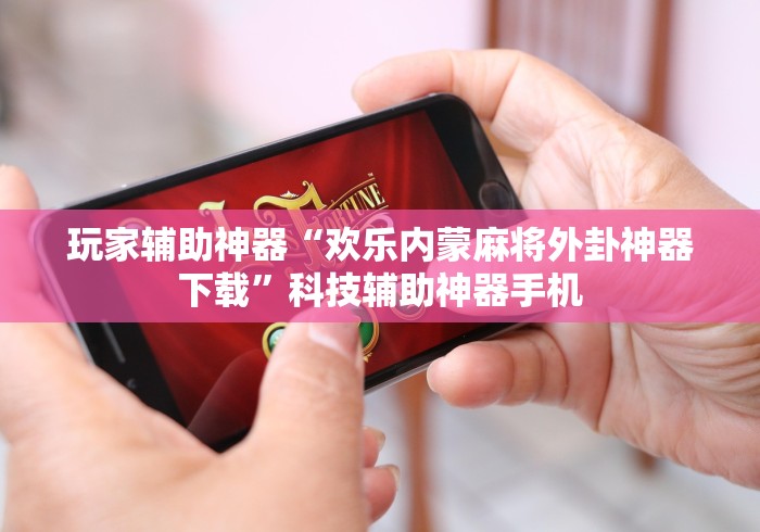 玩家辅助神器“欢乐内蒙麻将外卦神器下载”科技辅助神器手机