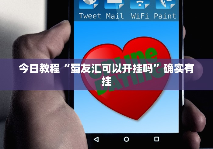 今日教程“蜀友汇可以开挂吗”确实有挂