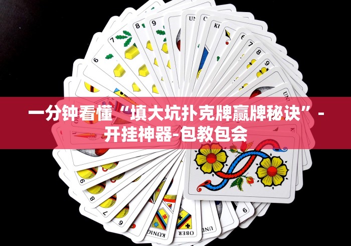一分钟看懂“填大坑扑克牌赢牌秘诀	”-开挂神器-包教包会