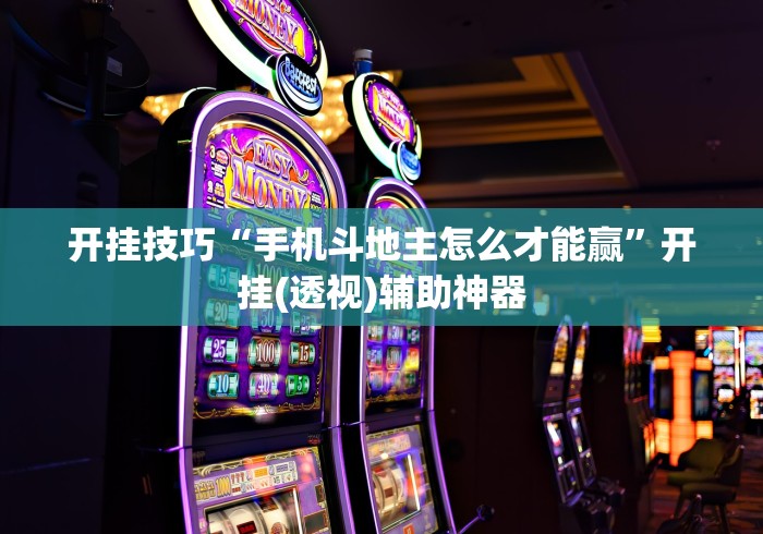 开挂技巧“手机斗地主怎么才能赢	”开挂(透视)辅助神器
