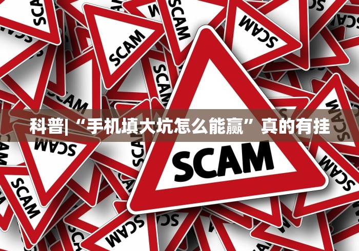科普|“手机填大坑怎么能赢	”真的有挂
