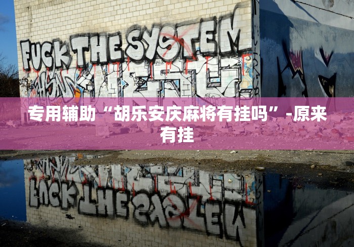 专用辅助“胡乐安庆麻将有挂吗”-原来有挂
