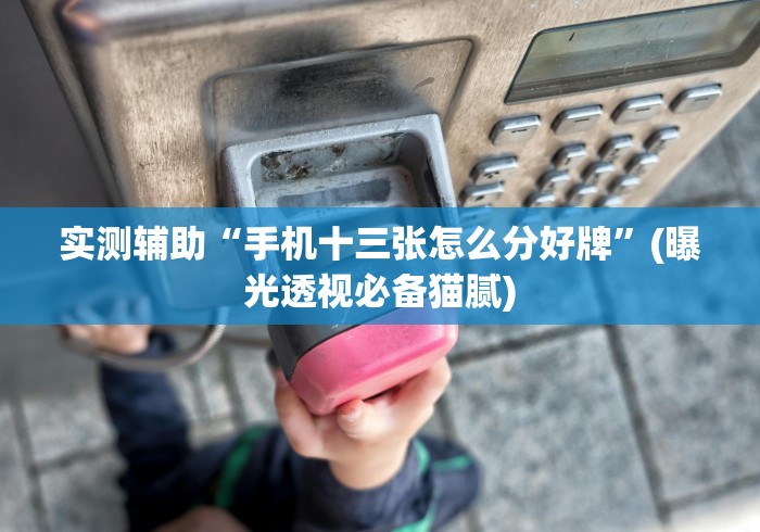 实测辅助“手机十三张怎么分好牌	”(曝光透视必备猫腻)