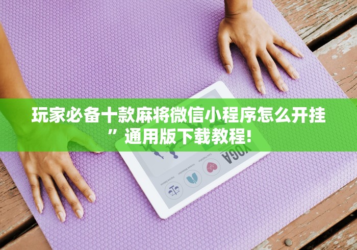 玩家必备十款麻将微信小程序怎么开挂”通用版下载教程!