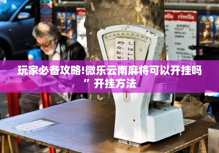 玩家必备攻略!微乐云南麻将可以开挂吗”开挂方法